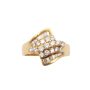 .82cts tcw Diamonds 18K Yellow Gold ring 7-grams with appraisal $4,000. Size 8.5