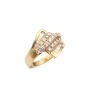 .82cts tcw Diamonds 18K Yellow Gold ring 7-grams with appraisal $4,000. Size 8.5