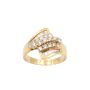 .82cts tcw Diamonds 18K Yellow Gold ring 7-grams with appraisal $4,000. Size 8.5