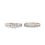 1.16ct tcw Diamonds Engagement and Wedding band 14K white gold set 