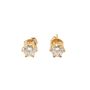 1.10cts VS Diamond Earrings 20K gold threaded screw back w/a $5,800.