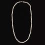 AKOYA pearls 28 inch strand (84) pink/cream rose 14K w/appraisal $3200.00