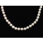 AKOYA pearls 28 inch strand (84) pink/cream rose 14K w/appraisal $3200.00