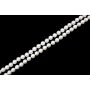 AKOYA pearls 28 inch strand (84) pink/cream rose 14K w/appraisal $3200.00