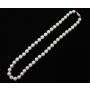 AKOYA pearls 16 inch strand (48) pink/cream rose 14k with appraisal $1800.00