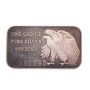 1776-1976 200 Years Independence 1 oz .999 Fine Silver Art Bar Eagle