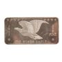 Vintage 1971 W.H. Foster One Silver Eagle 1 oz .999 Fine Silver Art Bar