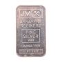 1 oz JM Johnson Matthey 999 Silver Bar - 181387 Blank Reverse