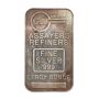 1 oz .999 Gold Way GW Refiners Vintage Assay Silver Bar Blank Serial