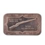 1 oz Winchester 1873 Rifle Belford Mint 1973 .999 Silver 1 oz high relief Art Bar