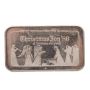 1986 National Mint Christmas Joy Silver Art Bar 1 oz Silver Art Bar