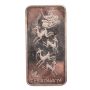 1974 PMP Christmas Silver Art Bar 1 oz 480 grains Fine Silver Art Bar