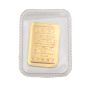 1 Gram Gold Bar Johnson Matthey JM 9999 Fine Gold B9202 JM Logo Reverse