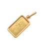 1 Gram PAMP Swiss Lady Fortuna 1 One Gram .999 Fine Gold Bullion Bar Pendant