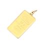 2.5 Gram Credit Swiss .999 Fine Gold Bullion Bar Pendant 2.78 Grams total