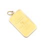 5 Gram Credit Swiss .999 Fine Gold Bullion Bar Pendant 5.52 Grams total