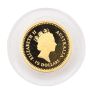 1986 Australia Kangaroo $15 1/10th oz .9999 Gold Nugget coin In Capsule