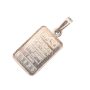 1 gram Johnson Matthey JM 1 One Gram .999 Fine Silver Bullion Bar Pendant