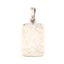 1 gram Johnson Matthey JM 1 One Gram .999 Fine Silver Bullion Bar Pendant