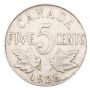 1925 Canada 5 cents VG+