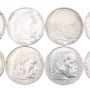 10x Germany 2 mark 3rd Reich silver coins 1937 1938 8x1939 10- nice coins