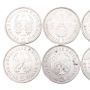 10x 1936 Germany 5 mark 3rd Reich silver 6xA 2xD 1xE 1xG 10-nice coins