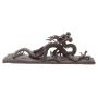 Japanese Dragon TAKAOKA early Bronze Paperweight Statue 7.8 inch 647.28g