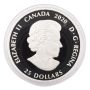 2020 1 oz Pure Silver Coin - Toronto Raptors 25th Season 25 dollar coin