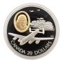 1990 Canada Aviation LANCASTER FAUQUIER PLANE $20 Dollars Silver coin