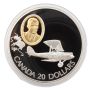 1992 Canada $20 Aviation Series One De Havilland Gipsy Moth Sterling Silver Coin