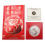 2012 Canada $10 Dollar Fine Silver 1/2 oz Year of the Dragon Mint Pack