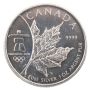 2008 Canada 1 oz Inukshuk 2010 Olympic Privy Mark .9999 Silver Maple Leaf Coin