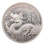  2012 Canada $15 Year of the Dragon Pure Silver 1 Oz Round  