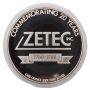 1968-1988 1 oz .999 Silver Round Zetec inc Commemorating 20 years Scarce 