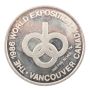 1986 Vancouver Expo Coin 999 1/2 oz Pure Silver Bullion Canada 