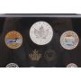 2019 Canada Pure Silver Colourised Coin Set Classic Canadian Coins 