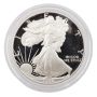 1986 S American Silver Eagle 1 oz Silver Proof Coin With COA