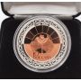 1999 Australia $10 Millennium Coin Series The Past Silver Proof Bi-Metal