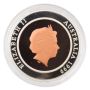 1999 Australia $10 Millennium Coin Series The Past Silver Proof Bi-Metal