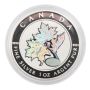 2003 Canada 1 Oz $5 Maple of Good Fortune - .9999 Pure Silver Coin