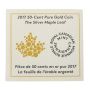 2017 Canada 50 cent The Silver Maple Leaf - Pure Gold Coin