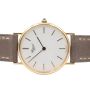 Chopard Classic 1091 18K Yellow Gold White Dial Thin Mens Watch