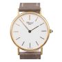 Chopard Classic 1091 18K Yellow Gold White Dial Thin Mens Watch