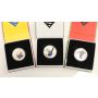 3x 2015 Iconic Superman $20 .9999 Fine Silver Coins 