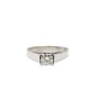 14K White Gold Ladies 0.40 Carat Birks Diamond Engagement Ring Size 5