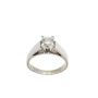 14K White Gold Ladies 0.40 Carat Birks Diamond Engagement Ring Size 5