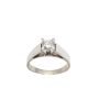 14K White Gold Ladies 0.40 Carat Birks Diamond Engagement Ring Size 5