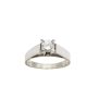 14K White Gold Ladies 0.40 Carat Birks Diamond Engagement Ring Size 5