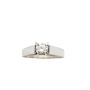 14K White Gold Ladies 0.40 Carat Birks Diamond Engagement Ring Size 5