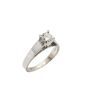 14K White Gold Ladies 0.40 Carat Birks Diamond Engagement Ring Size 5